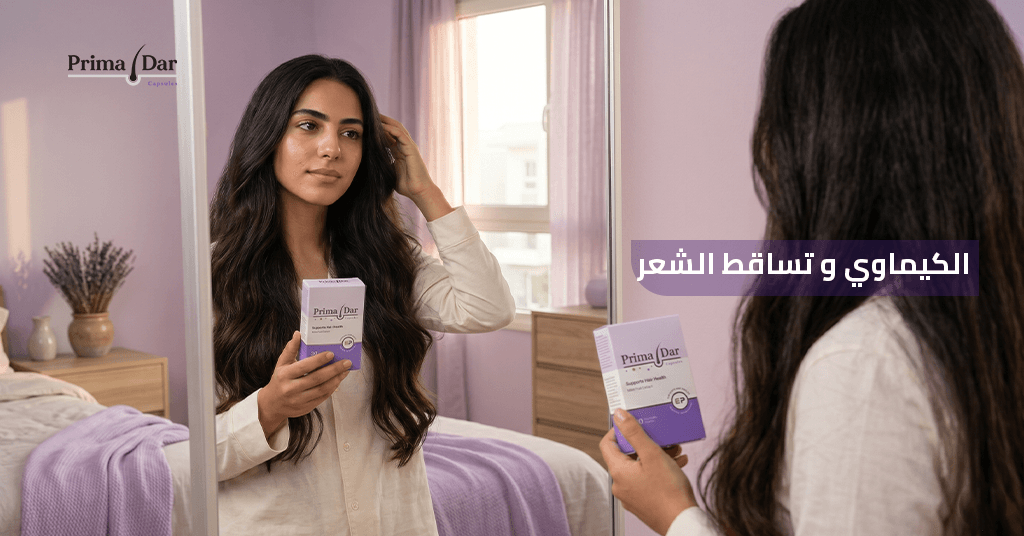 الكيماوي وتساقط الشعر.