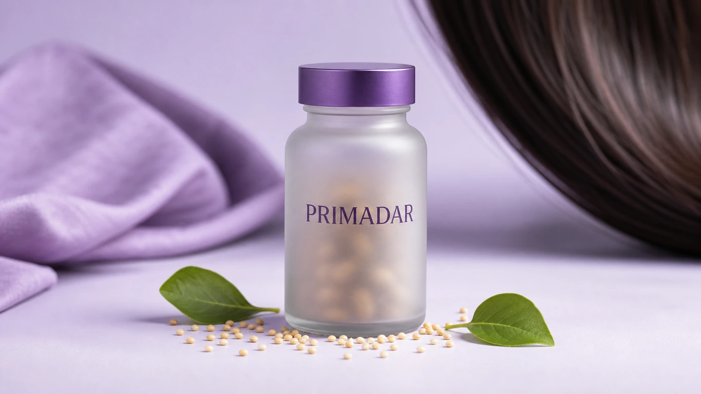 DHT Blockers & Minoxidil Side Effects: Is There a Safer Natural Option? 4 Primadar as a natural DHT-aware hair supplement