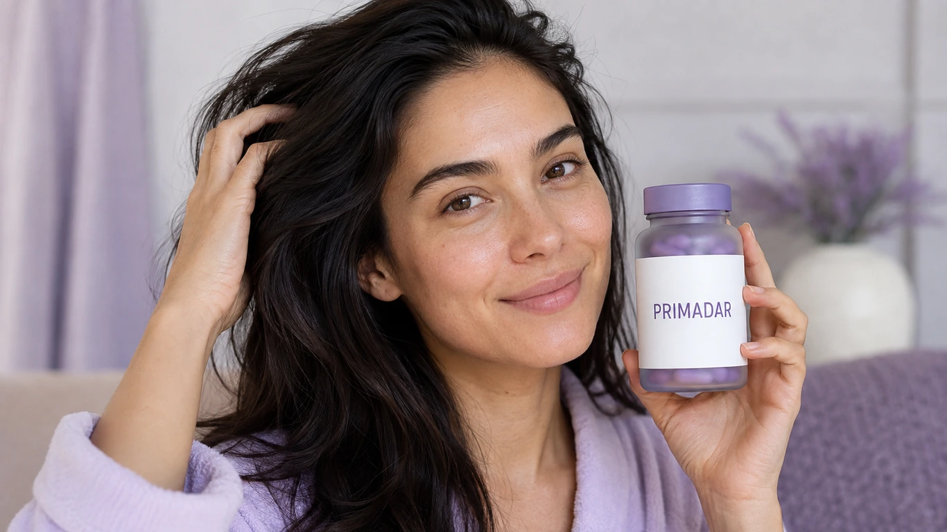 Best Oils and Foods for Hair Growth (and Why a Supplement Beats Both) 4 Primadar supplement for hair growth from within